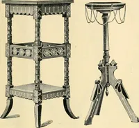 An illustration from Mouldings, mirrors, pictures and frames. (1884)