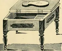 An illustration from Mouldings, mirrors, pictures and frames. (1884)