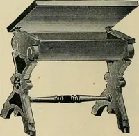 An illustration from Mouldings, mirrors, pictures and frames. (1884)