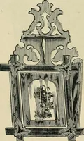 An illustration from Mouldings, mirrors, pictures and frames. (1884)