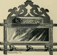 An illustration from Mouldings, mirrors, pictures and frames. (1884)