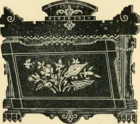An illustration from Mouldings, mirrors, pictures and frames. (1884)
