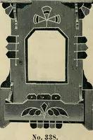 An illustration from Mouldings, mirrors, pictures and frames. (1884)