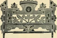 An illustration from Mouldings, mirrors, pictures and frames. (1884)