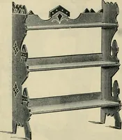 An illustration from Mouldings, mirrors, pictures and frames. (1884)
