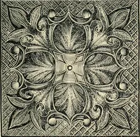 An illustration from Mouldings, mirrors, pictures and frames. (1884)