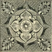An illustration from Mouldings, mirrors, pictures and frames. (1884)