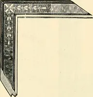 An illustration from Mouldings, mirrors, pictures and frames. (1884)