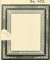 An illustration from Mouldings, mirrors, pictures and frames. (1884)