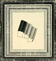 An illustration from Mouldings, mirrors, pictures and frames. (1884)