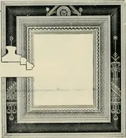 An illustration from Mouldings, mirrors, pictures and frames. (1884)