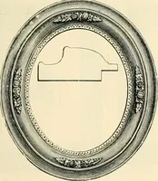 An illustration from Mouldings, mirrors, pictures and frames. (1884)