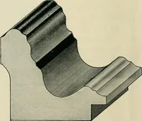 An illustration from Mouldings, mirrors, pictures and frames. (1884)