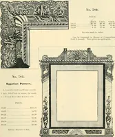 An illustration from Mouldings, mirrors, pictures and frames. (1884)