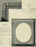 An illustration from Mouldings, mirrors, pictures and frames. (1884)