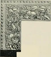 An illustration from Mouldings, mirrors, pictures and frames. (1884)