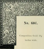 An illustration from Mouldings, mirrors, pictures and frames. (1884)