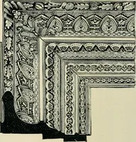 An illustration from Mouldings, mirrors, pictures and frames. (1884)