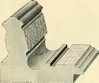 An illustration from Mouldings, mirrors, pictures and frames. (1884)