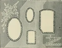 An illustration from Mouldings, mirrors, pictures and frames. (1884)