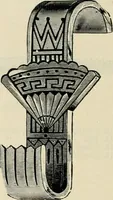 An illustration from Mouldings, mirrors, pictures and frames. (1884)