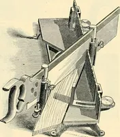 An illustration from Mouldings, mirrors, pictures and frames. (1884)