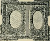 An illustration from Mouldings, mirrors, pictures and frames. (1884)