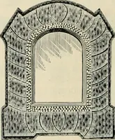An illustration from Mouldings, mirrors, pictures and frames. (1884)