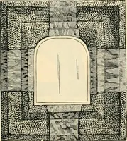 An illustration from Mouldings, mirrors, pictures and frames. (1884)