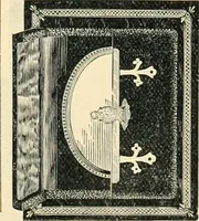 An illustration from Mouldings, mirrors, pictures and frames. (1884)