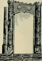 An illustration from Mouldings, mirrors, pictures and frames. (1884)