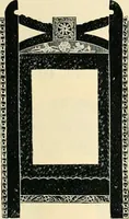 An illustration from Mouldings, mirrors, pictures and frames. (1884)