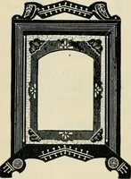 An illustration from Mouldings, mirrors, pictures and frames. (1884)
