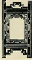 An illustration from Mouldings, mirrors, pictures and frames. (1884)