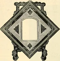 An illustration from Mouldings, mirrors, pictures and frames. (1884)