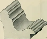An illustration from Mouldings, mirrors, pictures and frames. (1884)