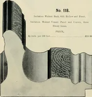 An illustration from Mouldings, mirrors, pictures and frames. (1884)
