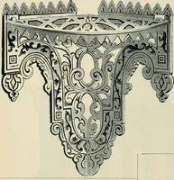An illustration from Mouldings, mirrors, pictures and frames. (1884)