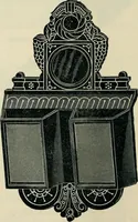 An illustration from Mouldings, mirrors, pictures and frames. (1884)