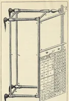 An illustration from Moxon's Mechanick exercises; or, The doctrine of handy-works applied to the art of printing; a literal reprint in two volumes of the first edition published in the year 1683 (1896)