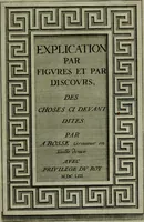 Picture 5 of 36 from Moyen vniuersel de pratiquer la perspective sur les tableaux, ou surfaces irregulieres : ensemble quelques particularitez concernant cet art, & celuy de la graueure en taille-douce (1653), leaf 52