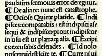 An illustration from M. Plauti linguae latinae principis comoediae XX recens ex collatione multorum codicum : q[ui] tum calamo scripti tum formulis excusi habeba[n]tur singulari diligentia recognitae : item eaedem comoediae o[mn]ibus fere locis co[m]mentationibus ornantur (1511)