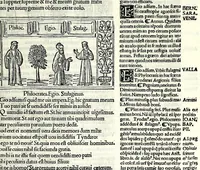 Picture 20 of 76 from M. Plauti linguae latinae principis comoediae XX recens ex collatione multorum codicum : q[ui] tum calamo scripti tum formulis excusi habeba[n]tur singulari diligentia recognitae : item eaedem comoediae o[mn]ibus fere locis co[m]mentationibus ornantur (1511), leaf 171