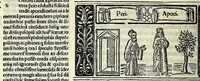 An illustration from M. Plauti linguae latinae principis comoediae XX recens ex collatione multorum codicum : q[ui] tum calamo scripti tum formulis excusi habeba[n]tur singulari diligentia recognitae : item eaedem comoediae o[mn]ibus fere locis co[m]mentationibus ornantur (1511)