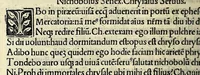 An illustration from M. Plauti linguae latinae principis comoediae XX recens ex collatione multorum codicum : q[ui] tum calamo scripti tum formulis excusi habeba[n]tur singulari diligentia recognitae : item eaedem comoediae o[mn]ibus fere locis co[m]mentationibus ornantur (1511)