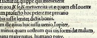 An illustration from M. Plauti linguae latinae principis comoediae XX recens ex collatione multorum codicum : q[ui] tum calamo scripti tum formulis excusi habeba[n]tur singulari diligentia recognitae : item eaedem comoediae o[mn]ibus fere locis co[m]mentationibus ornantur (1511)