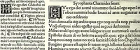 An illustration from M. Plauti linguae latinae principis comoediae XX recens ex collatione multorum codicum : q[ui] tum calamo scripti tum formulis excusi habeba[n]tur singulari diligentia recognitae : item eaedem comoediae o[mn]ibus fere locis co[m]mentationibus ornantur (1511)