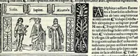 Picture 5 of 76 from M. Plauti linguae latinae principis comoediae XX recens ex collatione multorum codicum : q[ui] tum calamo scripti tum formulis excusi habeba[n]tur singulari diligentia recognitae : item eaedem comoediae o[mn]ibus fere locis co[m]mentationibus ornantur (1511), leaf 63