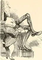 An illustration from M. P.'s in session, from Mr. Punch's parliamentary portrait gallery (1889)