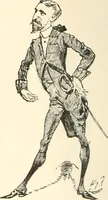 An illustration from M. P.'s in session, from Mr. Punch's parliamentary portrait gallery (1889)